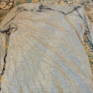 Basic Editions Kids Gray Long Sleeve Tee